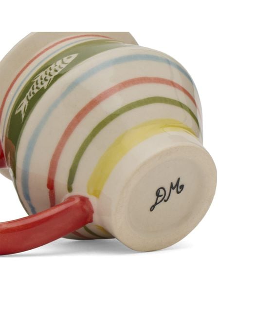 Damson Madder Multicolor Angular Mug