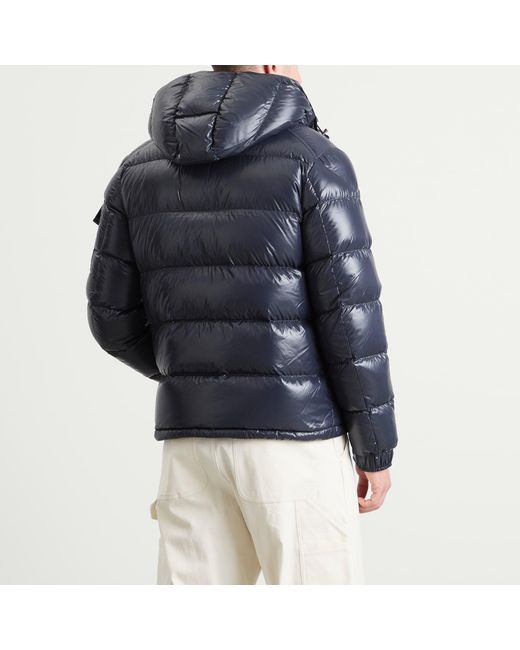 Moncler Blue Maya Down Jacket for men