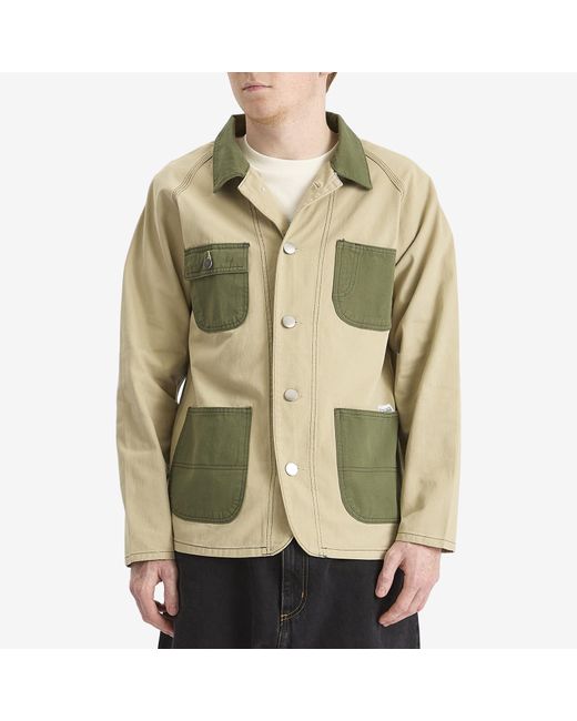 Service Works Green Drill Coverall 2.0 Jacket for men