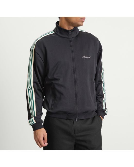 Represent Black Taped Track Jacket for men