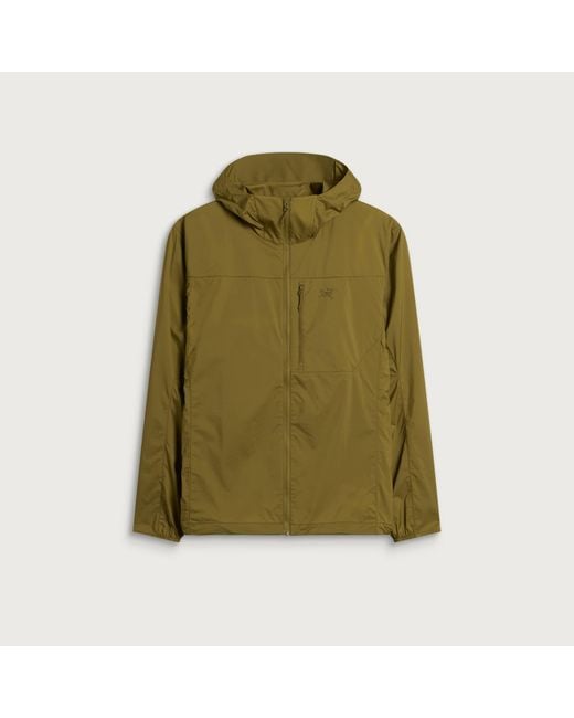 Arc'teryx Green Arcteryx Squamish Hooded Jacket for men
