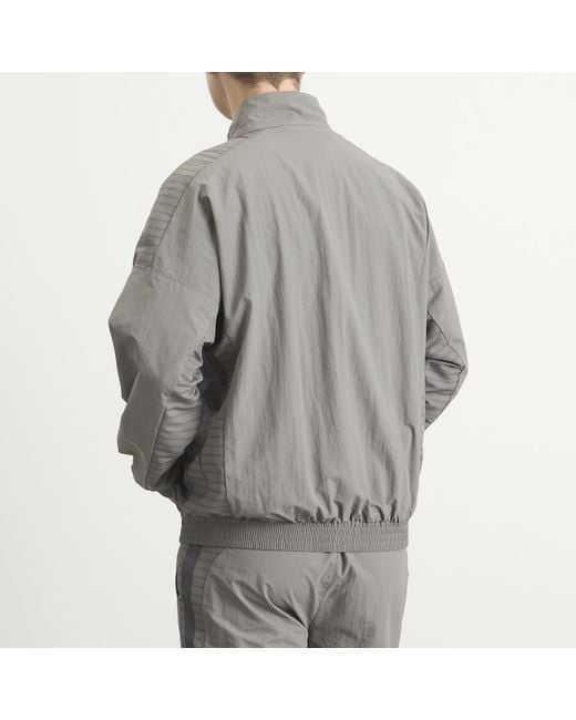 Umbro Gray Relaxed Track Jacket for men