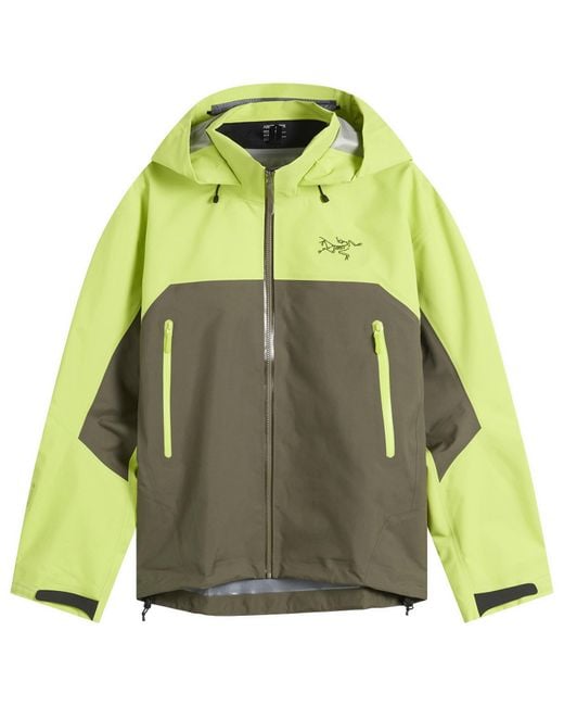Arc'teryx Green Beta Ar Gore-Tex Jacket for men