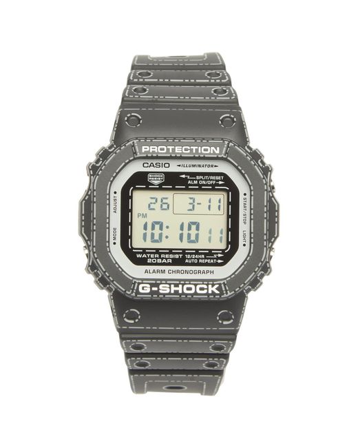 G-Shock Gray Dw-5600Rgm-1 Origami Made