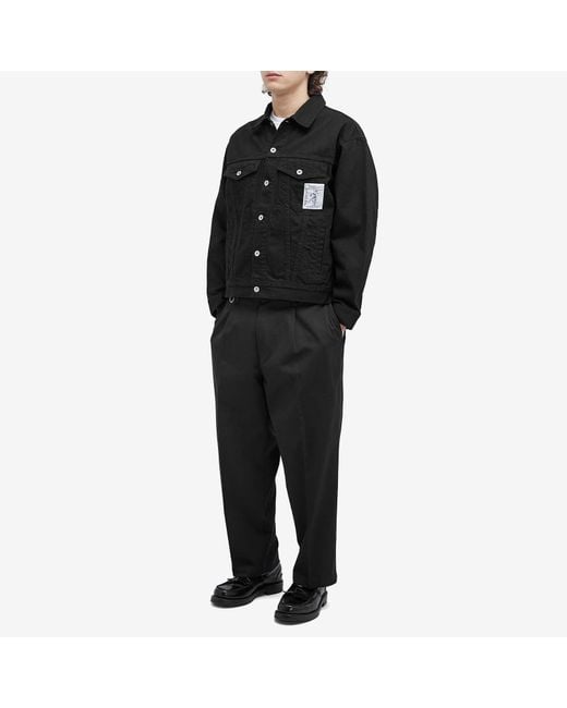 Neighborhood Black Type-4 Jacket for men