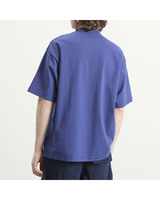 Unlikely Dry Goods Blue Team T-Shirt for men