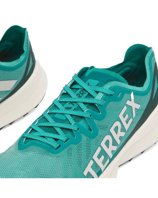 Adidas Blue Terrex Agravic Speed Ultra Sneaker for men