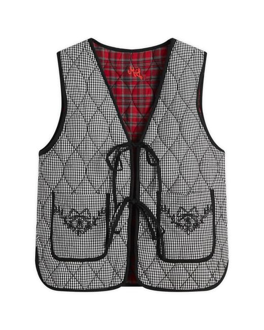 Damson Madder Black Arte Reversible Gilet