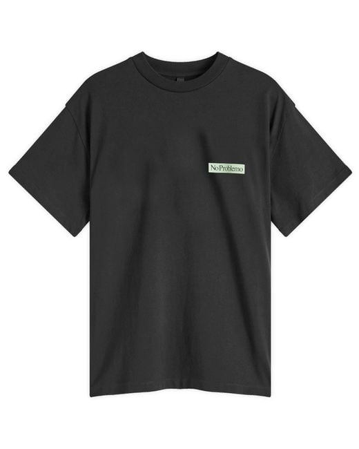 No Problemo Black Area 51 Ss T-Shirt for men