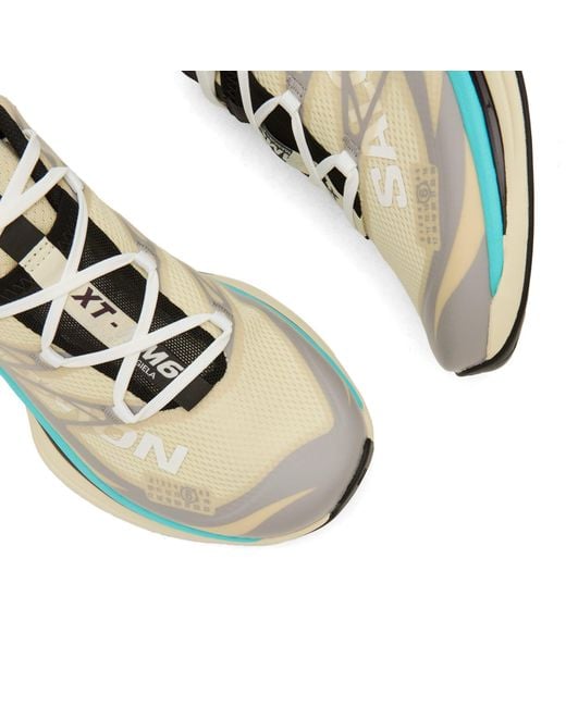 Maison Margiela White Mm6 X Salomon Xt Sneaker