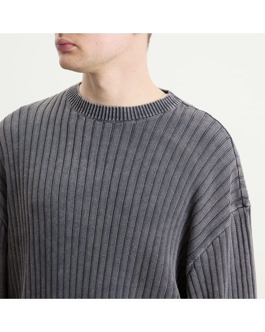 Balenciaga Gray Sweater With Logo for men