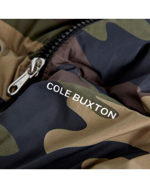 Cole Buxton Gray End. X Hooded Cropped Insulated Puffer
