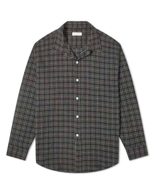 mfpen Gray Check Vacation Shirt for men