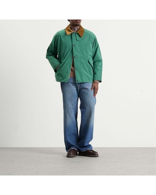 Barbour Green Os Transporter Casual Jacket for men
