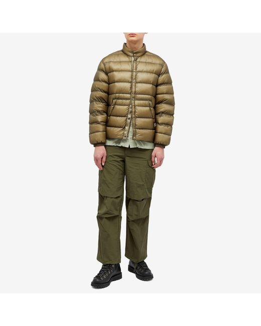 C P Company Green D.D Shell Down Jacket for men