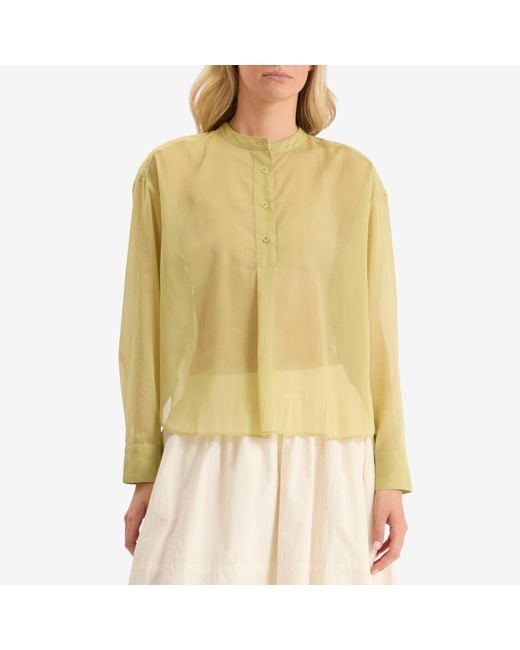 YMC Yellow Ovelia Shirt