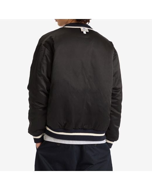 Lacoste Blue X Clot Reversible Patch Cardigan for men