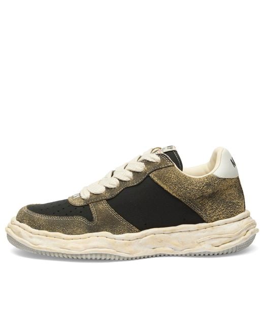 Maison Mihara Yasuhiro Brown Wayne Nylon Vintage Suede Low-Top for men