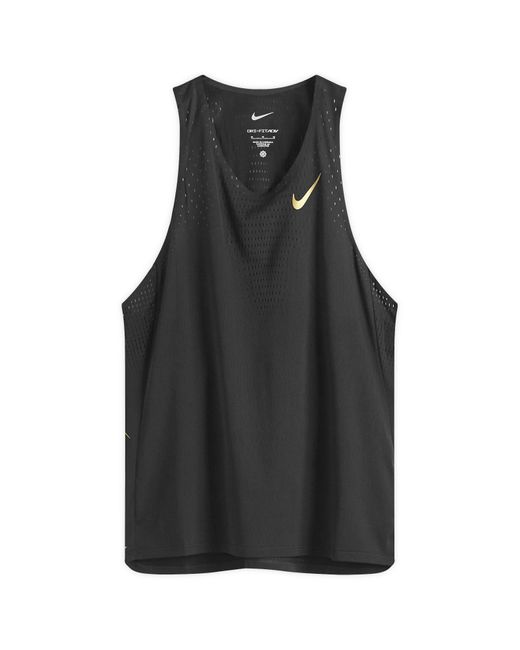 Nike Black Running Aeroswift X Jakob Vest for men