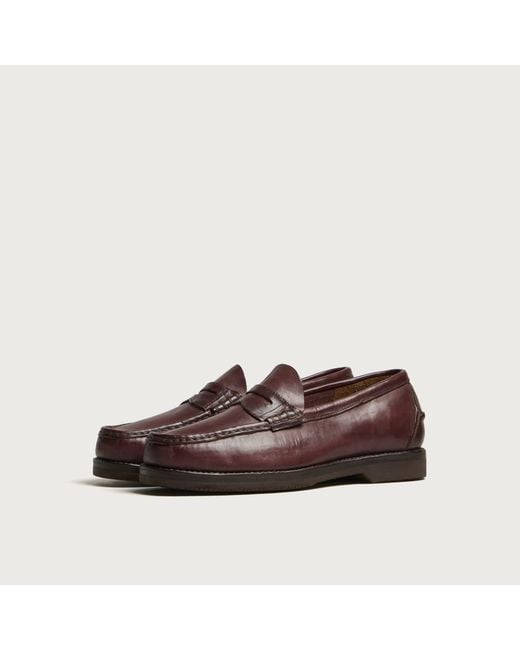 Visvim Brown Fabro Folk Loafer for men