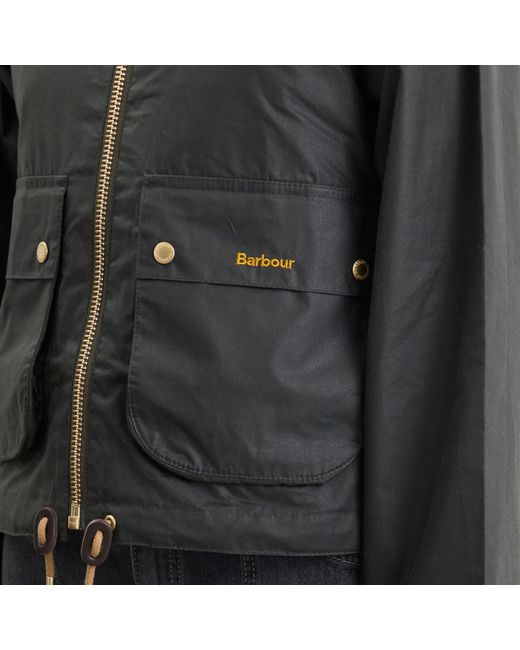 Barbour Gray Marron Wax Jacket