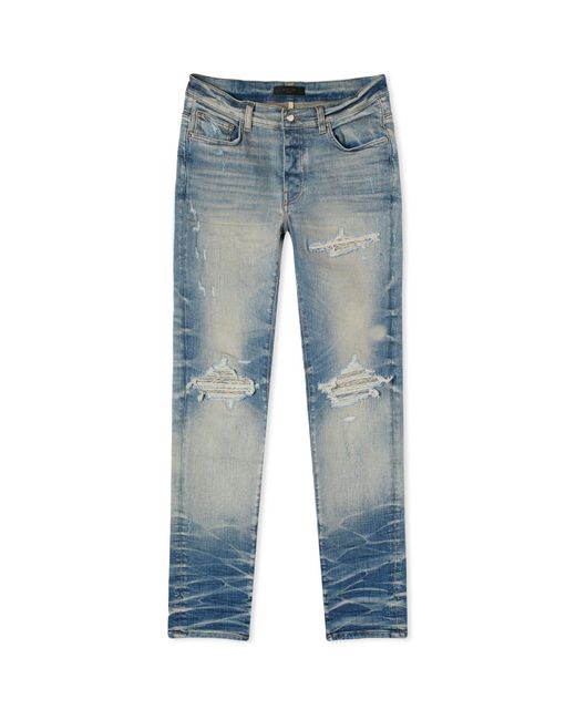 Amiri Blue Bandana Jacquard Mx1 Jeans for men