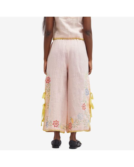 ALÉMAIS Pink Olivia Pant