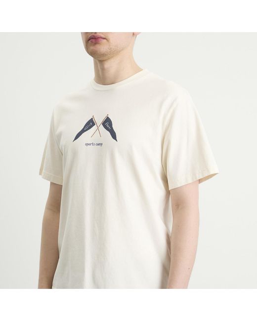 Forét White Pennant T-Shirt for men