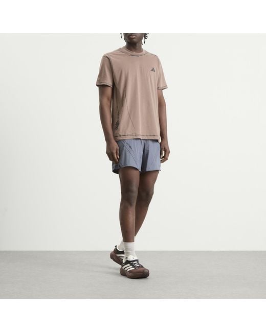 Adidas Gray X Song For The Mute Running Shorts for men