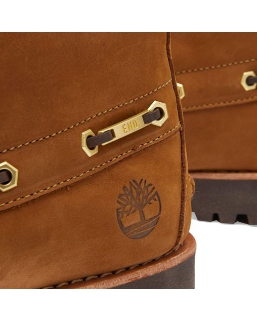 Timberland Brown End. X Authentic 7 Eye Lug Boot 'Archive' for men