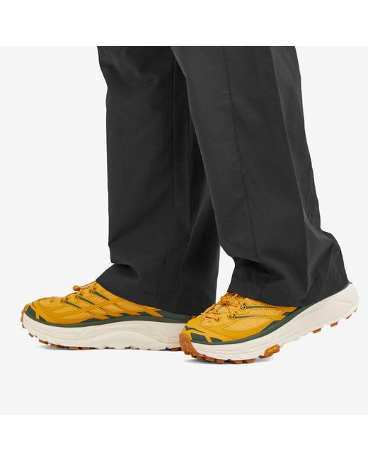 Hoka One One Yellow Mafate Three2 Sneakers for men