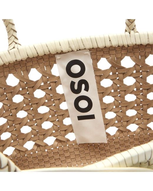 OSOI Metallic Biscuit Shoulder Bag