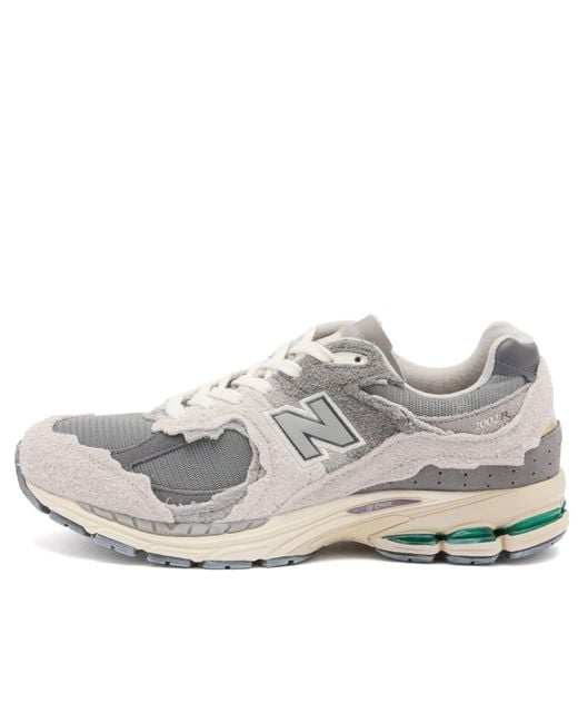 New Balance White M2002Rda