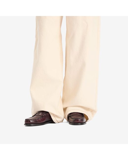 G.H.BASS Brown Gh Bass X Maharishi Larson Penny Loafer for men