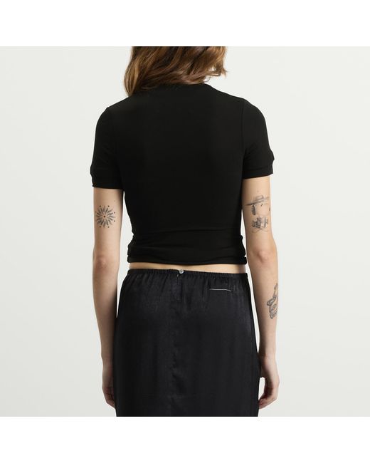 Maison Margiela Black Fusion Jersey T-Shirt