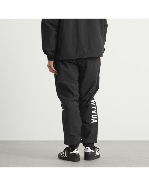 (w)taps Gray Pertex Track Pants for men
