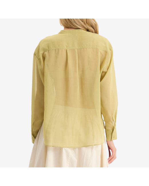 YMC Yellow Ovelia Shirt