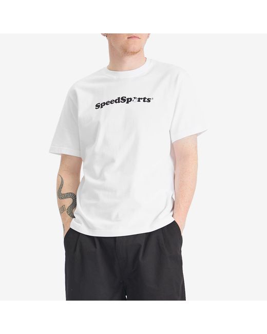 Pawa Speed Sports White Speed Sports T-Shirt for men