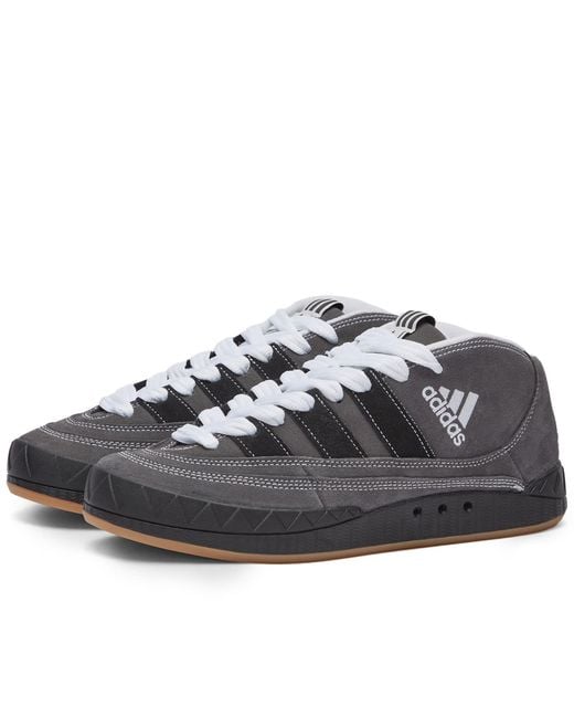 Adidas Black Ynuk Adimatic Mid Sneakers for men