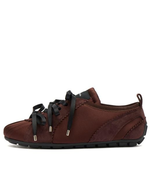 Simone Rocha Brown Ballerina Grip Sneakers