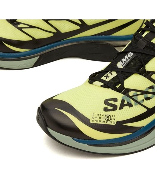 Maison Margiela Green Mm6 X Salomon Xt Sneaker for men