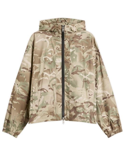 Cole Buxton Brown Nylon Windbreaker for men
