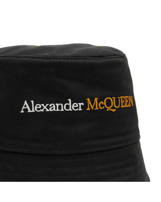 Alexander McQueen Black Classic Hat for men