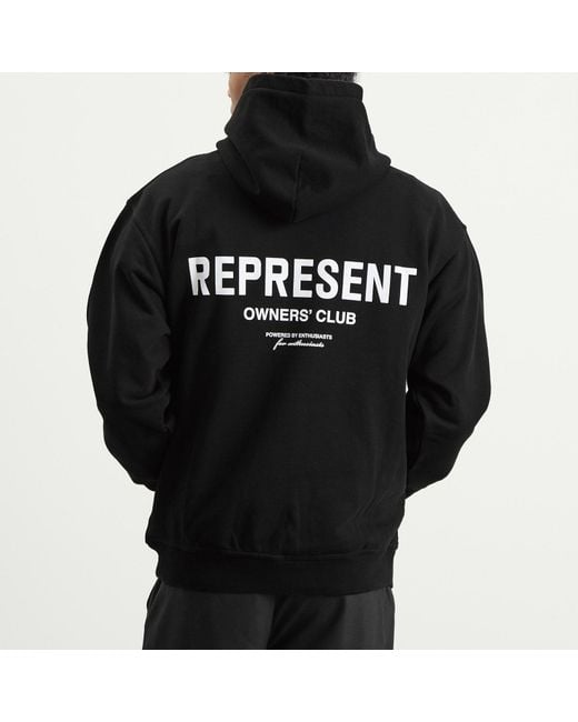 Represent Black Owners Club Hoodie for men