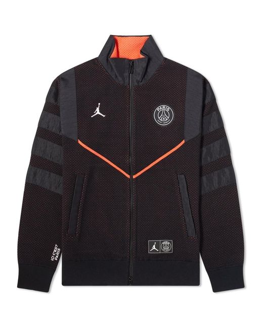 Nike Air Jordan X Psg Jacket in Black for Men - Lyst