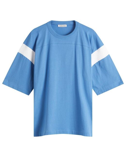 YMC Blue Skate T-Shirt for men