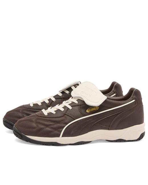 PUMA Brown King Indoor Premium Sneaker