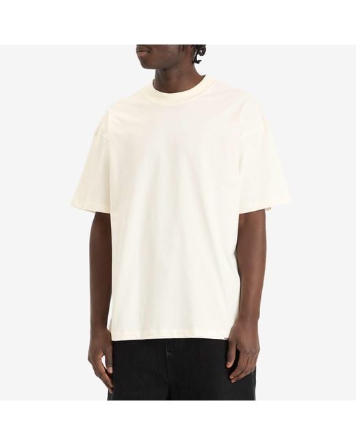 Represent Natural Initial Oversized T-Shirt for men