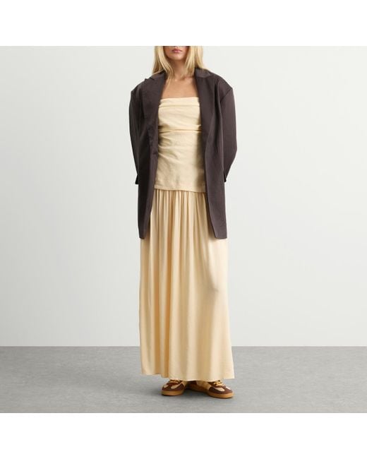 Faithfull The Brand Metallic Hedy Maxi Dress