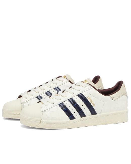 Adidas Blue X Wales Bonner Superstar Sneaker